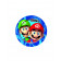 Piatti Carta Super Mario Bros 20 cm , Arredo Festa Compleanno