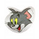 Piatto piano in melamina Tom & Jerry pappa prima infanzia *03558 pelusciamo