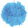 Decorazione da Appendere, Pom Pom  Azzurro   | pelusciamo.com