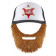 Cappello Texas Ranger con Barba Accessorio Carnevale | Pelsuciamo.com