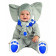 Costume Carnevale elefante Eli-Fun travestimento bambini 05290 pelusciamo store