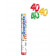 Tubo Sparacoriandoli 40 anni 30 cm, Coriandoli Multicolore PS 13011 Pelusciamo Store Marchirolo