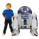 FPalloncino Gigante a Forma di R2-D2, Star Wars 96 cm *11792 | pelusciamo.com